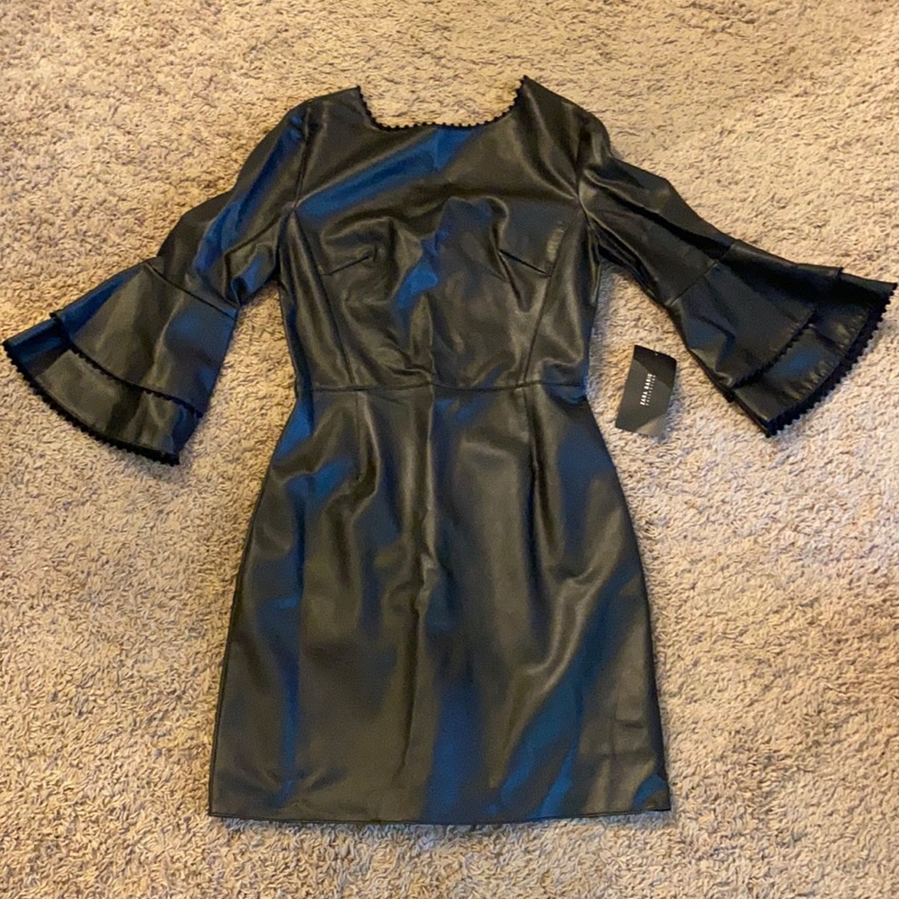 Black Leather Dress